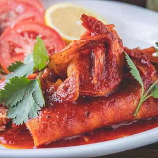 Enchiladas de Camarones